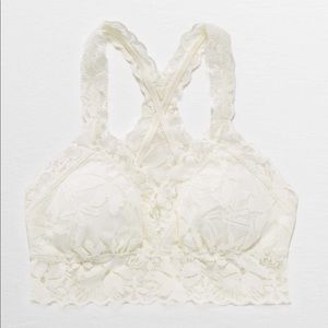 Arie racerback lace bralette-non padded